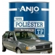 PINTURA AUTOS BASE POLIESTER METALIZADA ROJO LUCIFER