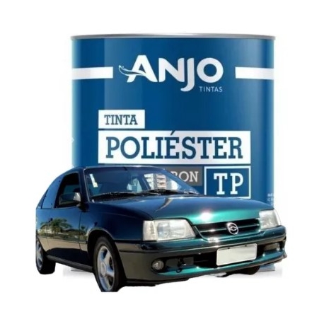 PINTURA AUTOS BASE POLIESTER METALIZADA ROJO LUCIFER