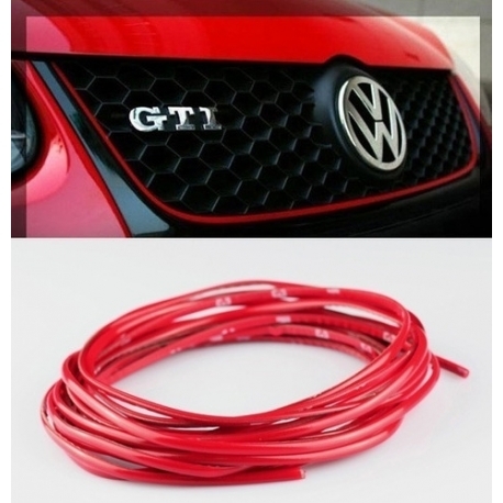 LÍNEAS DECORATIVAS 5 MTS ROJO