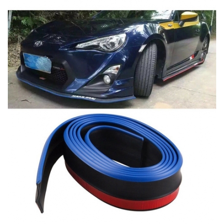 Faldón  Negro/Azul Samurai