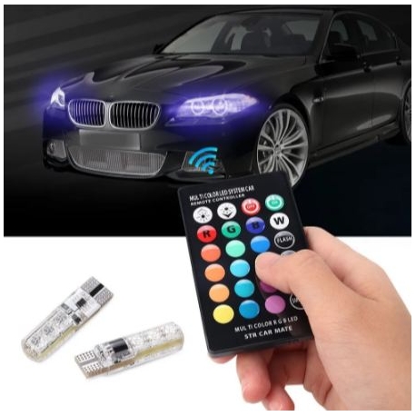 LED POSICION T10 COLORES C/CONTROL