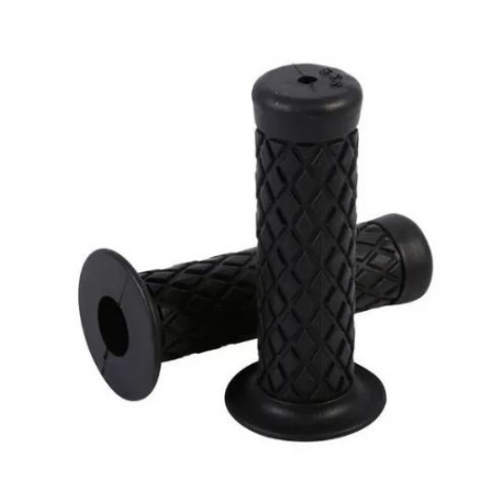 Puños Moto Retro Vintage Universal Negro